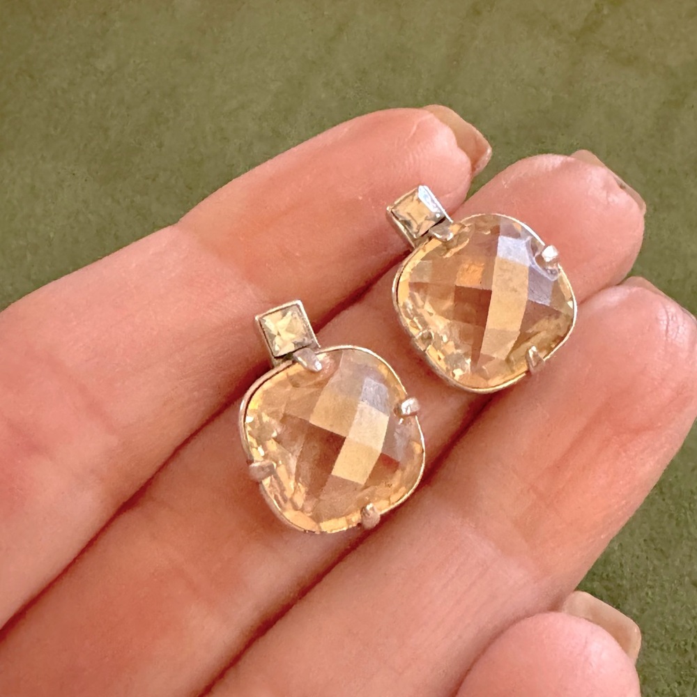 Retired Brighton ‘Your True Colors’ Topaz Post Earrings